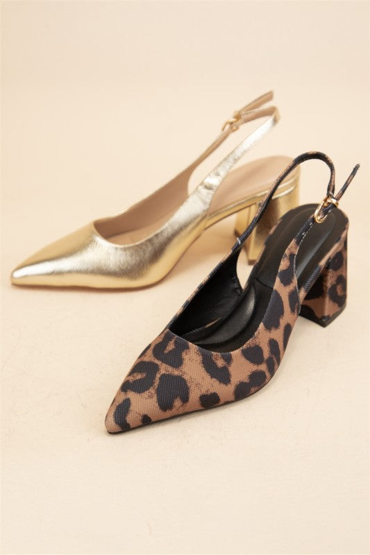 The Jolie Slingback Heel