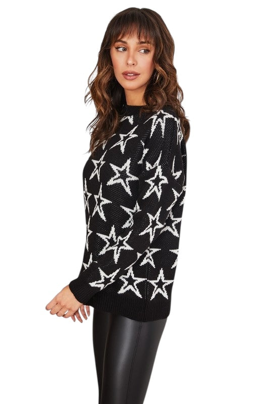 Don't Know Why Star Sweater