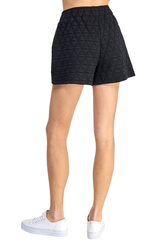 On Good Terms Black Short