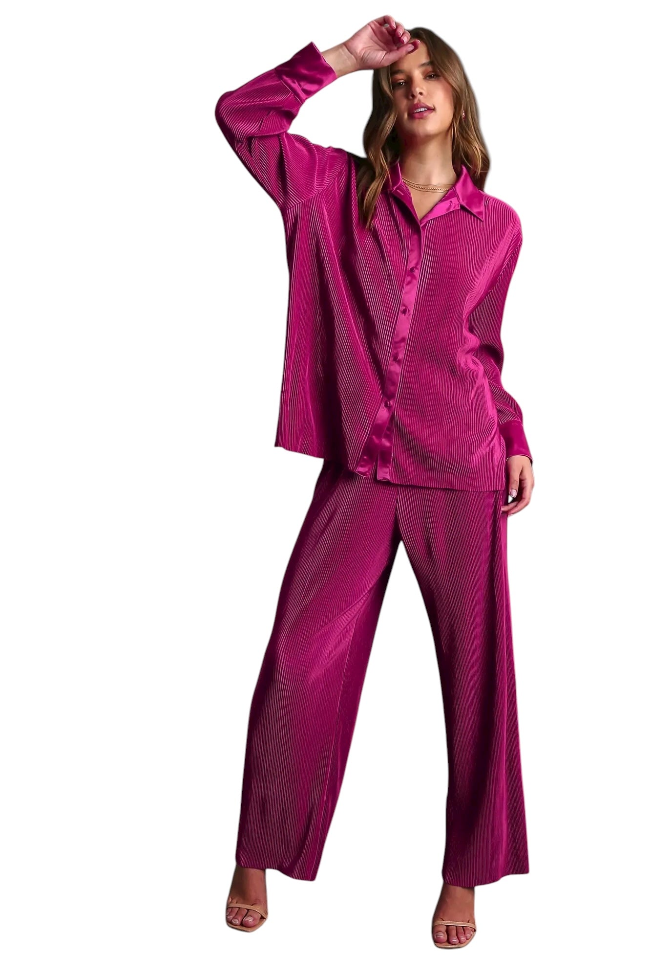 Magenta: Pep In Your Step Pant