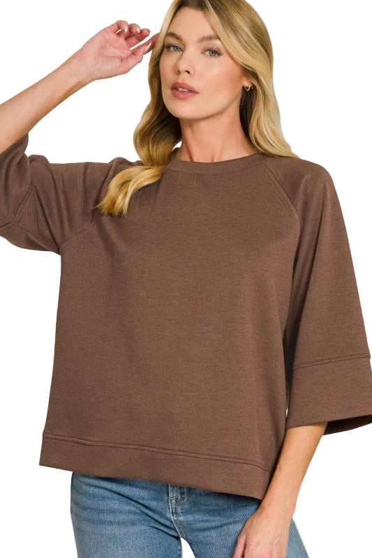 Having A Chic Day Cocoa Top