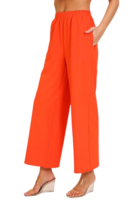Get With It Orange Pants