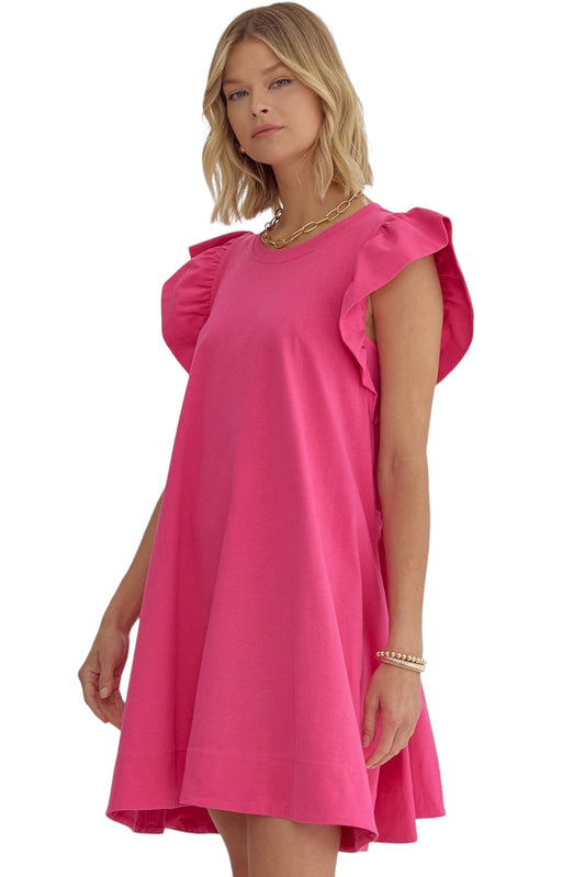 Heart Strings Of Happiness Pink Dress