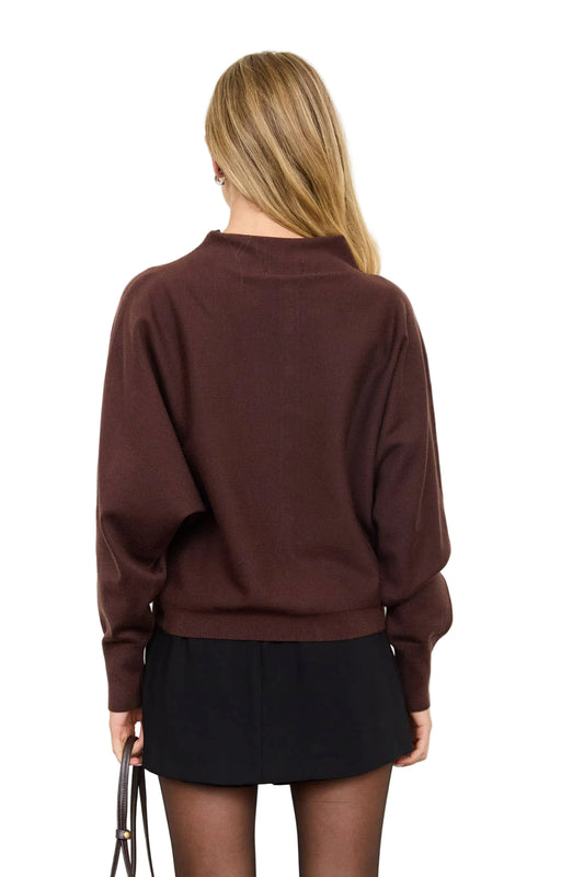 Back In Big Spring Brown Cardigan