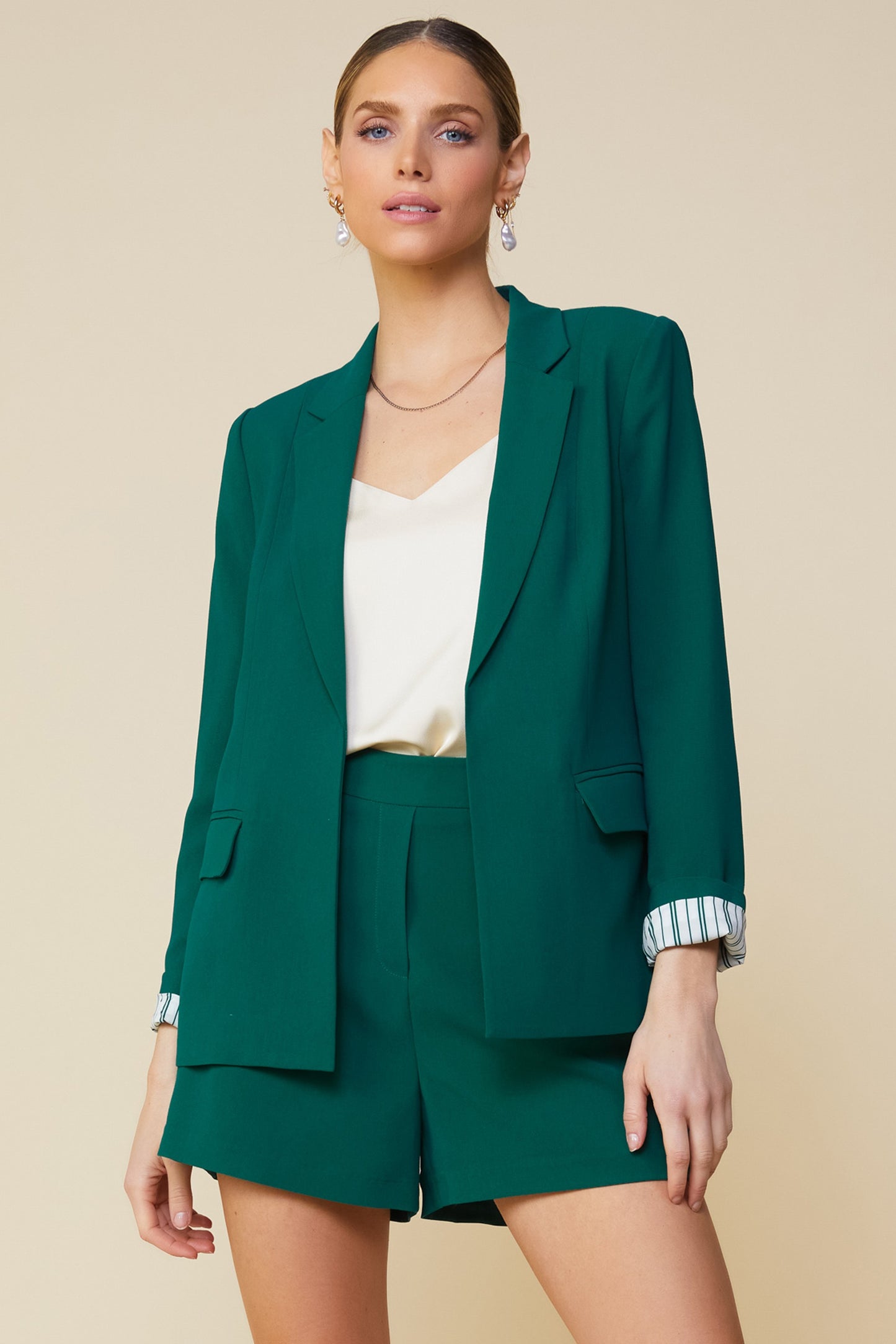 Always Stay Original Green Blazer
