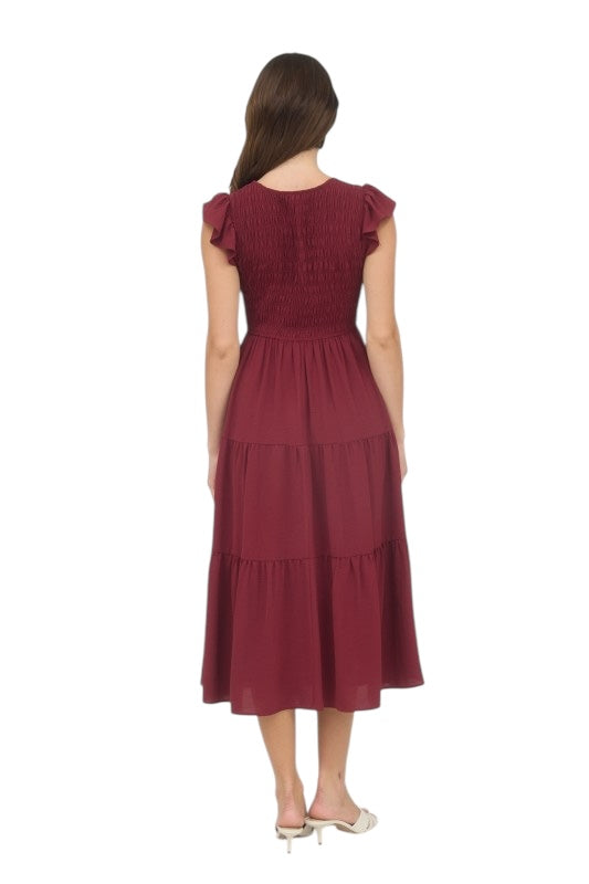All About Perspective Wine Dress