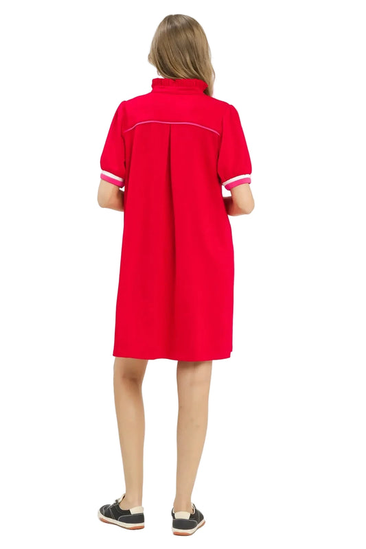 Campus Cutie Red Dress