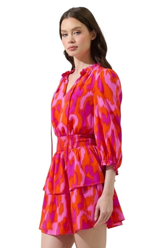 Happened Naturally Fuchsia Dress