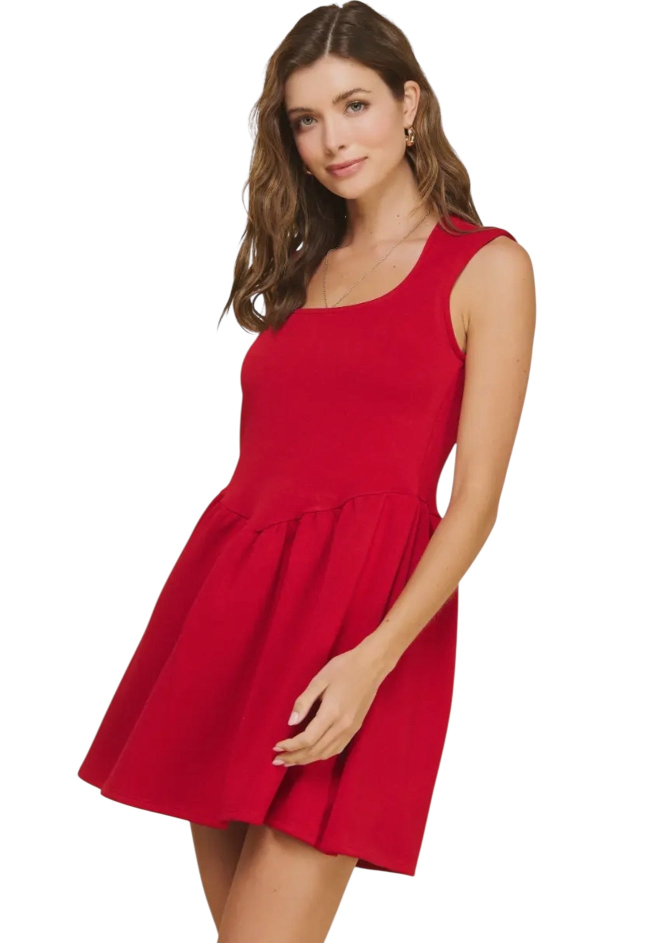 Sweet As Ever Red Dress
