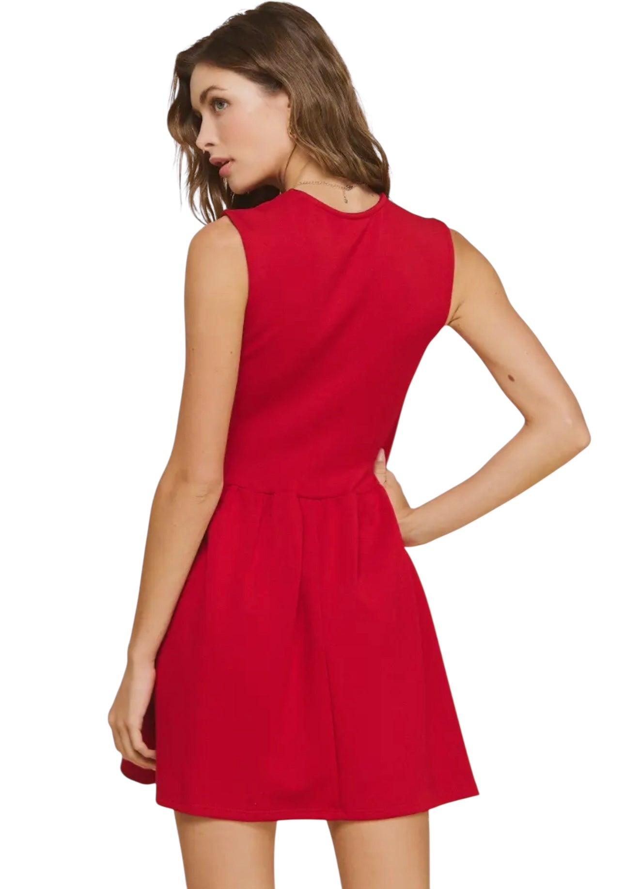 Sweet As Ever Red Dress