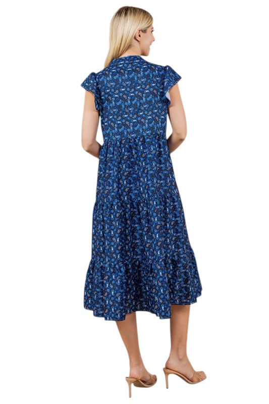 Leader Of The Crowd Paisley Dress