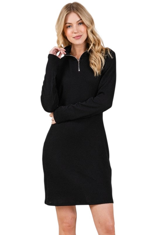 Go With It Black Dress