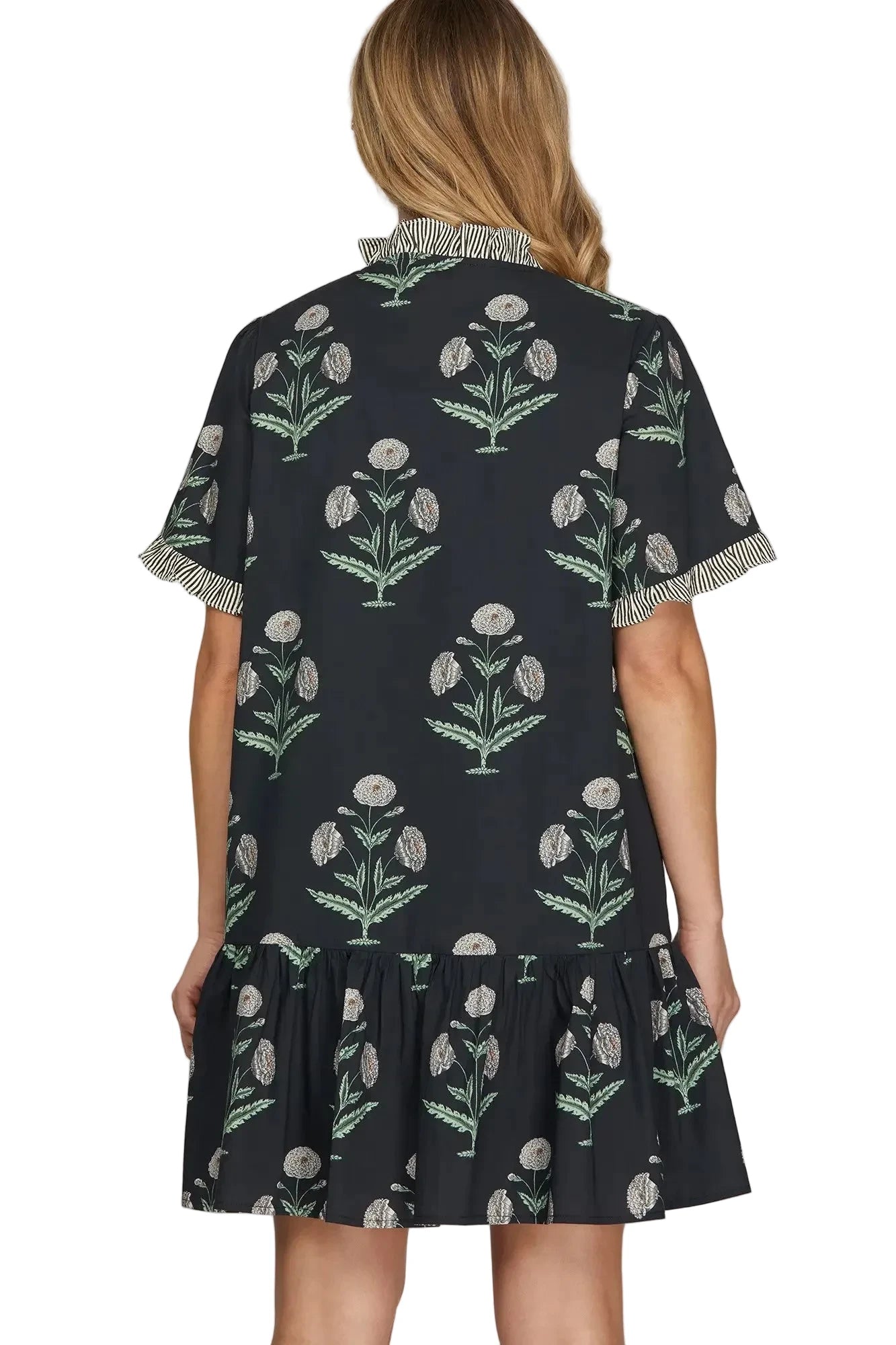 Sway To The Beat Navy Dress