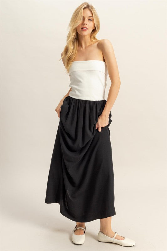 Don't Overthink It Mixed Print Dress