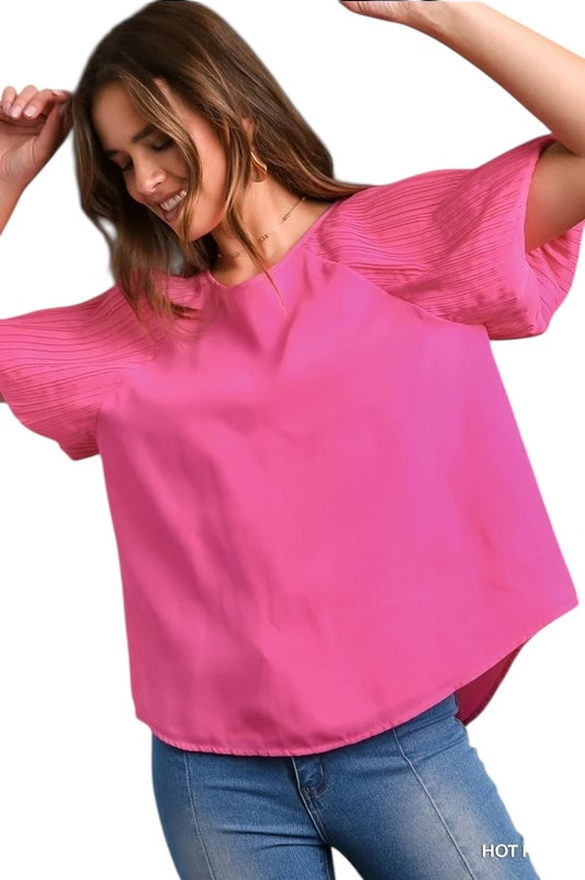 Like It's Nothing Pink Top