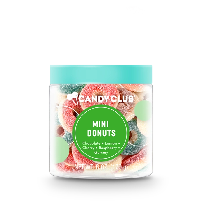 Mini Gummy Donuts Candy Club