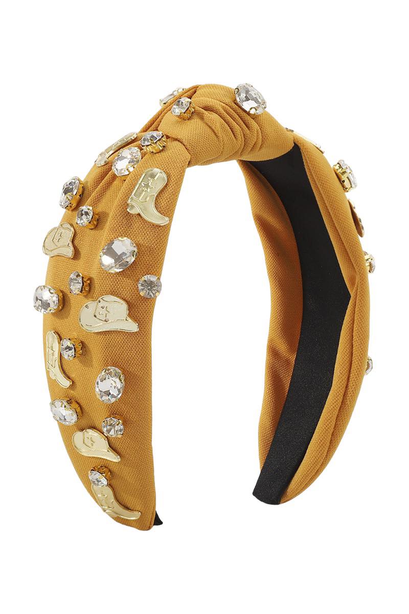 Keep Calm And Cowgirl On Headband