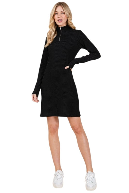 Go With It Black Dress