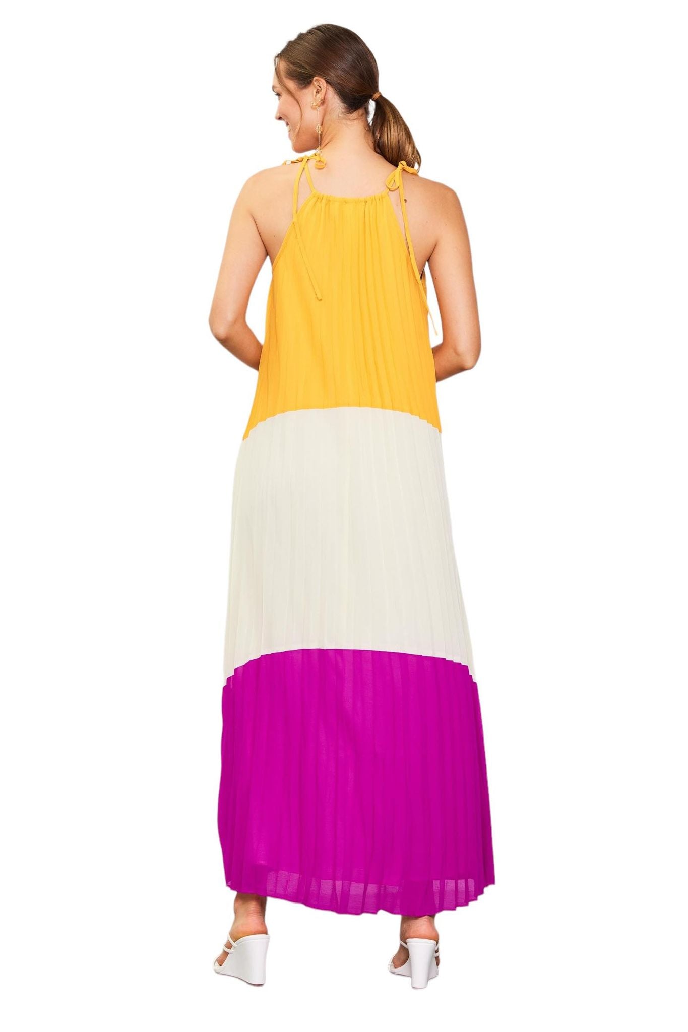 Whirling Daydreams Mango Dress