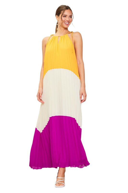 Whirling Daydreams Mango Dress