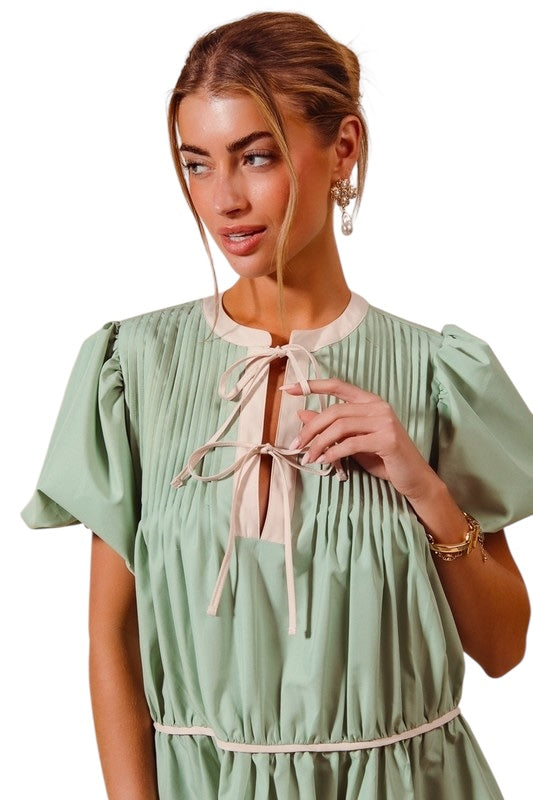 Save Me The Sage Dress