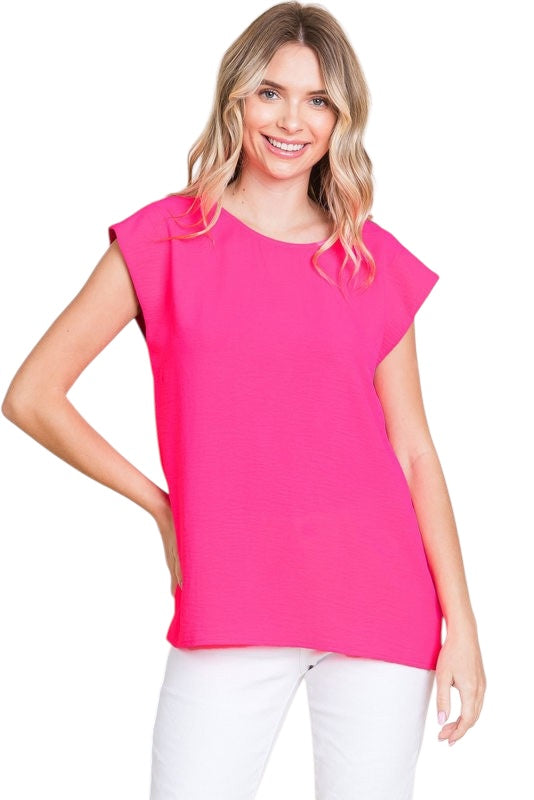 Jet Setter Hot Pink Top