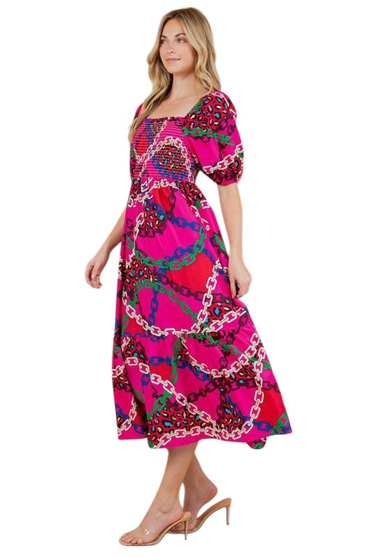 Live The Best Life Smocked Dress