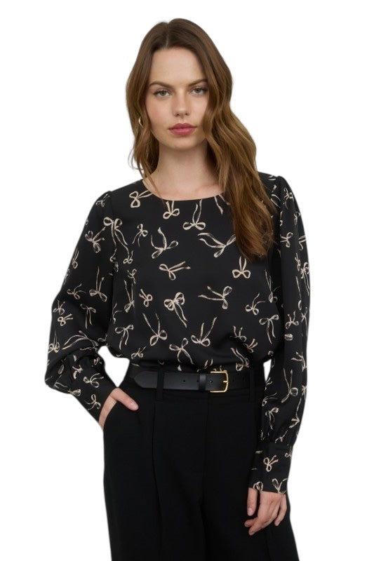 Black: Add A Bow Top
