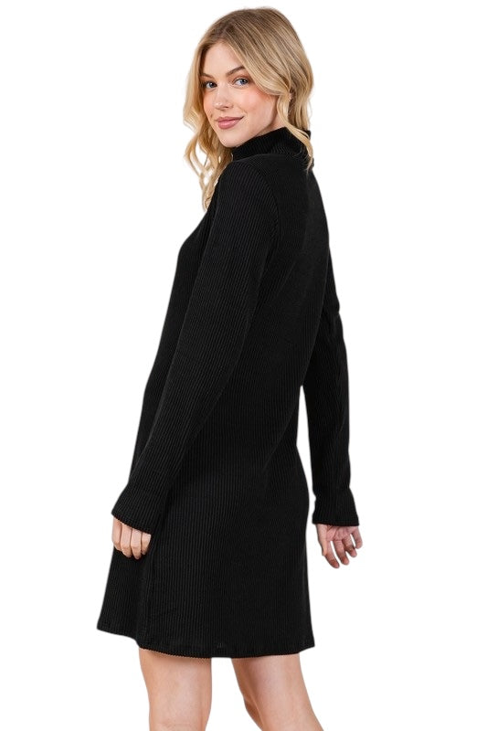 Go With It Black Dress