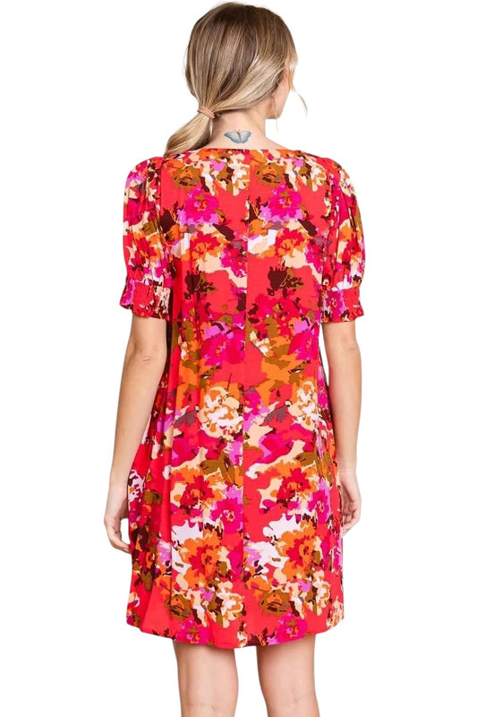 Walk The Florals In Spring Dress