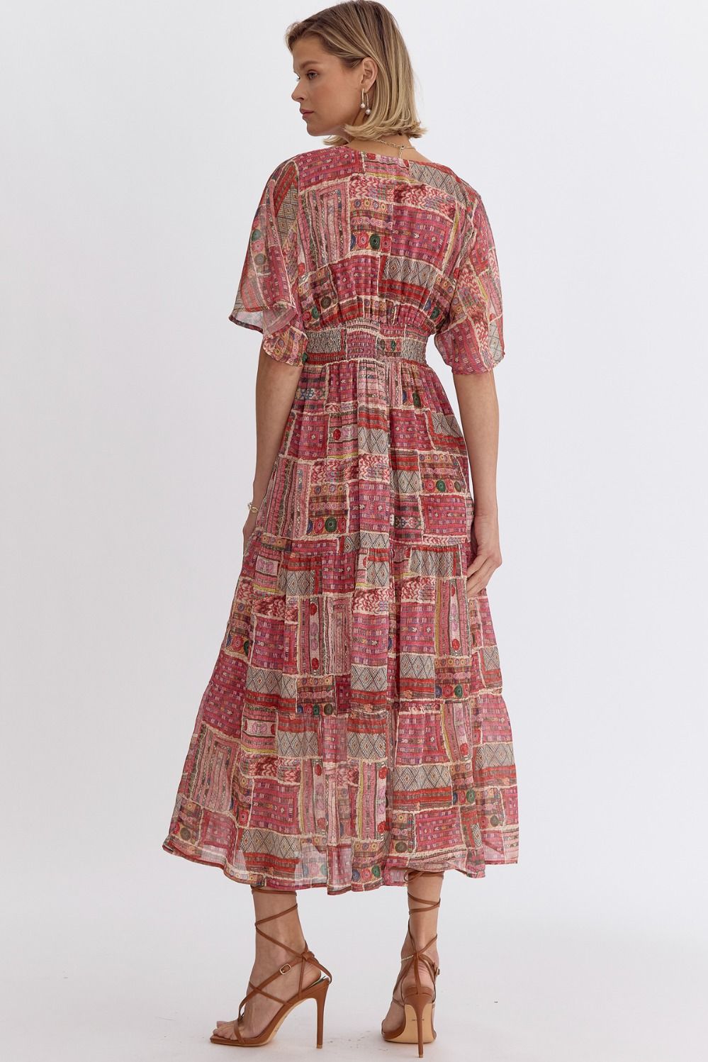 Was Made For Vacation Red Dress