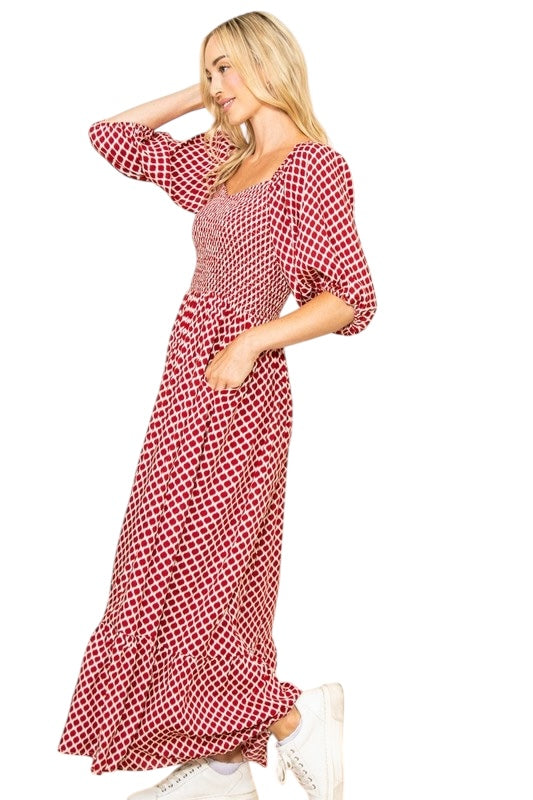 Cherry On Top Plaid Dress