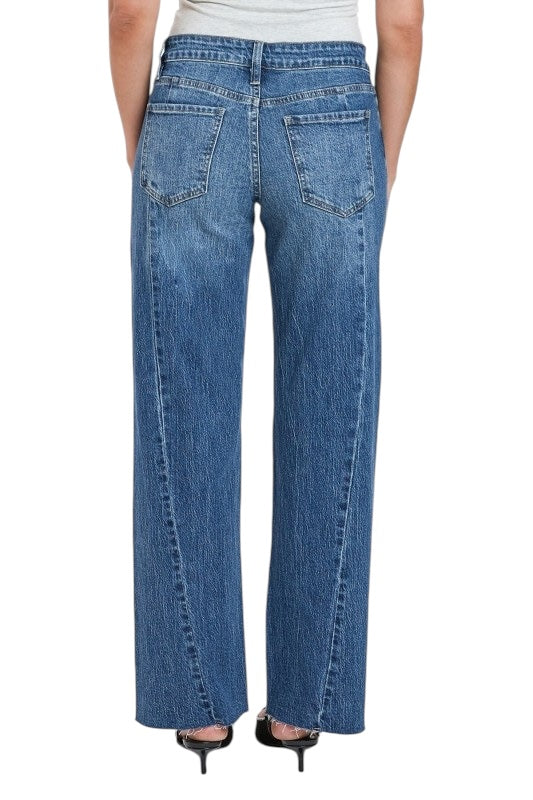 Blazing The Trail Wide Leg Denim