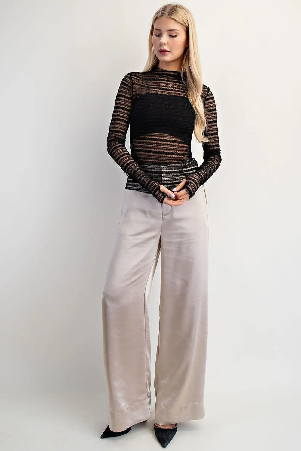 Lace Theory Black Top