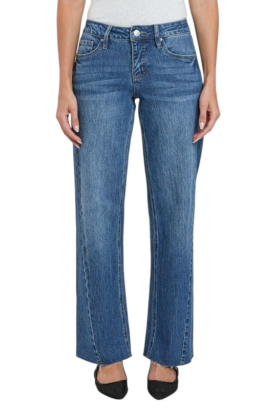 Blazing The Trail Wide Leg Denim