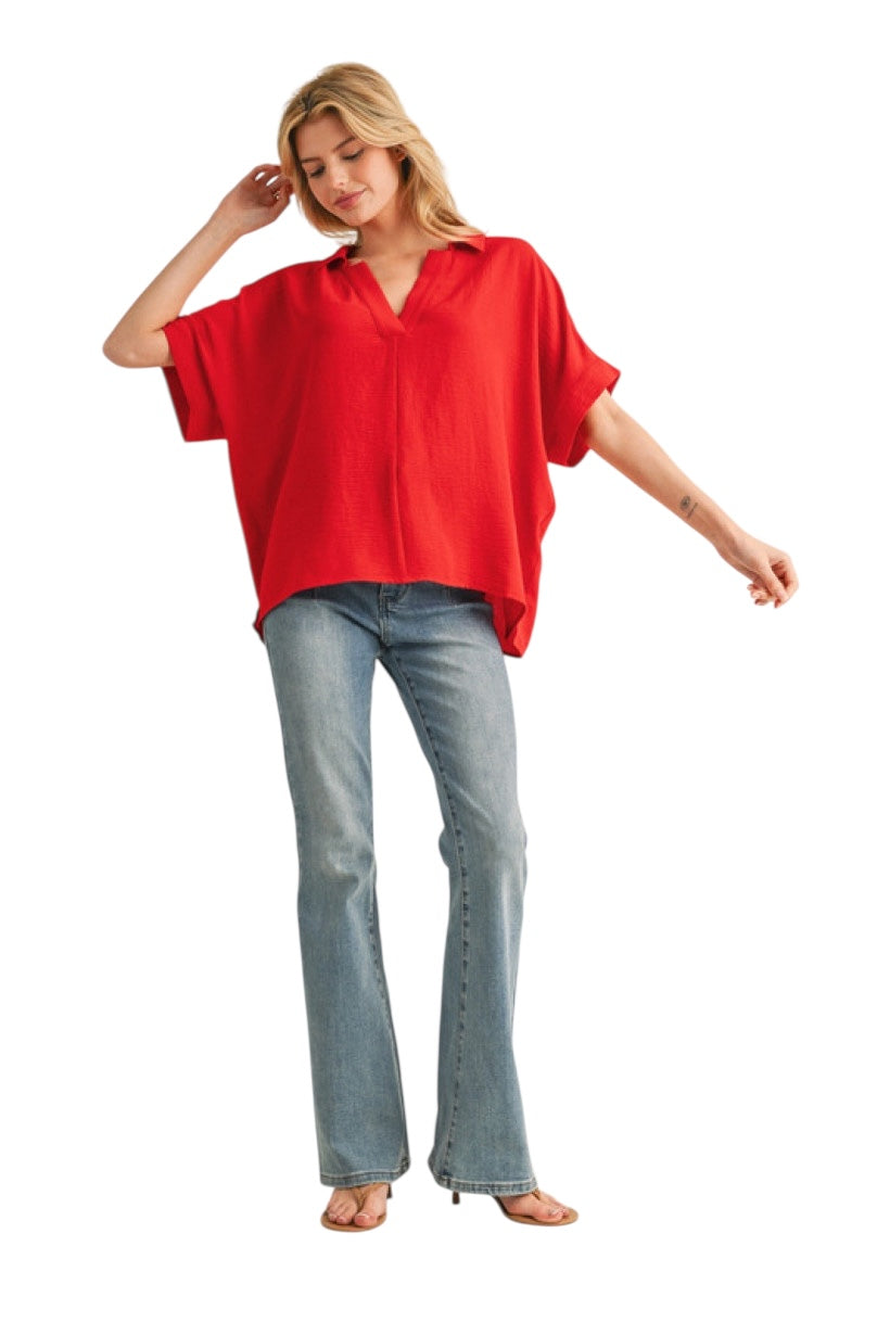 Just For Kicks Red Top