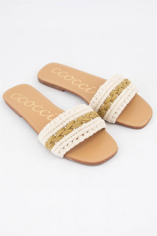The Selena Gold Sandal