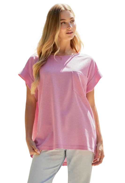 Worth The Attention Lavender Top