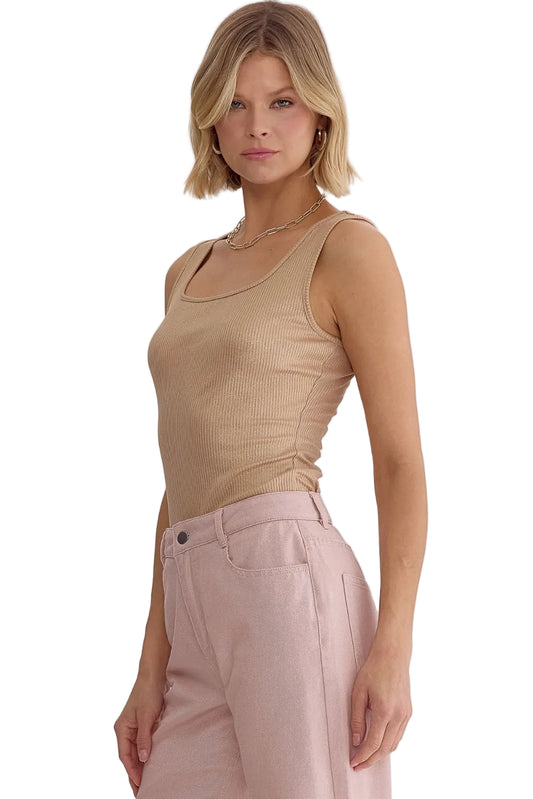 Touches Gold Tank Bodysuit