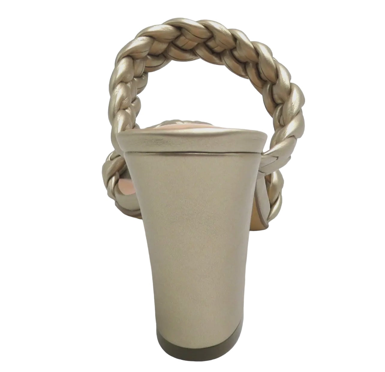 The Ariana Gold Heel