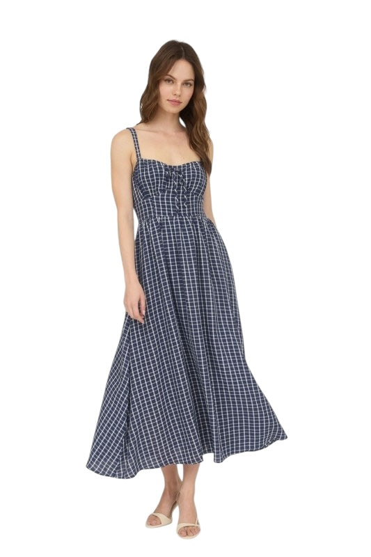 So Stunning In Plaid Dress