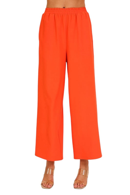 Get With It Orange Pants
