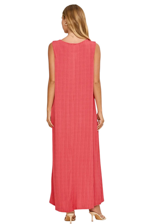 Spring Into The Season Coral Maxi