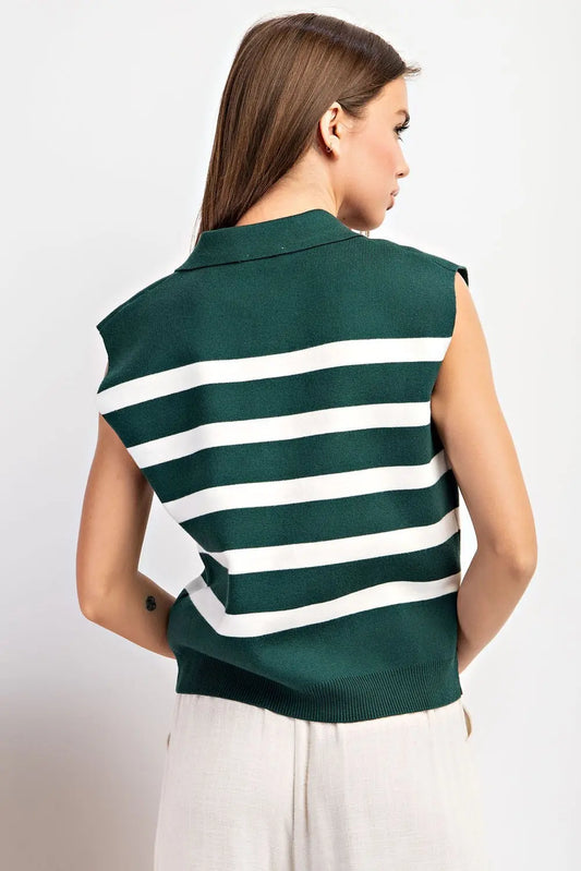Striped And Styled Top