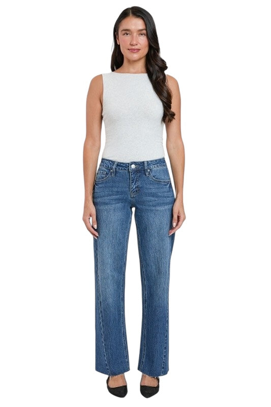Blazing The Trail Wide Leg Denim