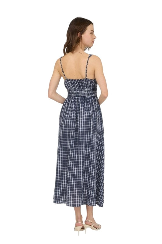So Stunning In Plaid Dress