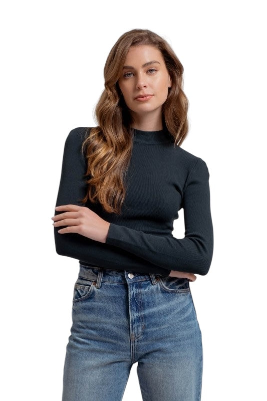 Right Now Mock Neck Top