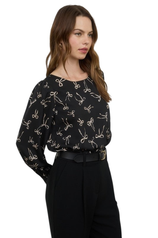 Black: Add A Bow Top