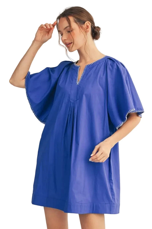 Cobalt Brunch Ready Dress