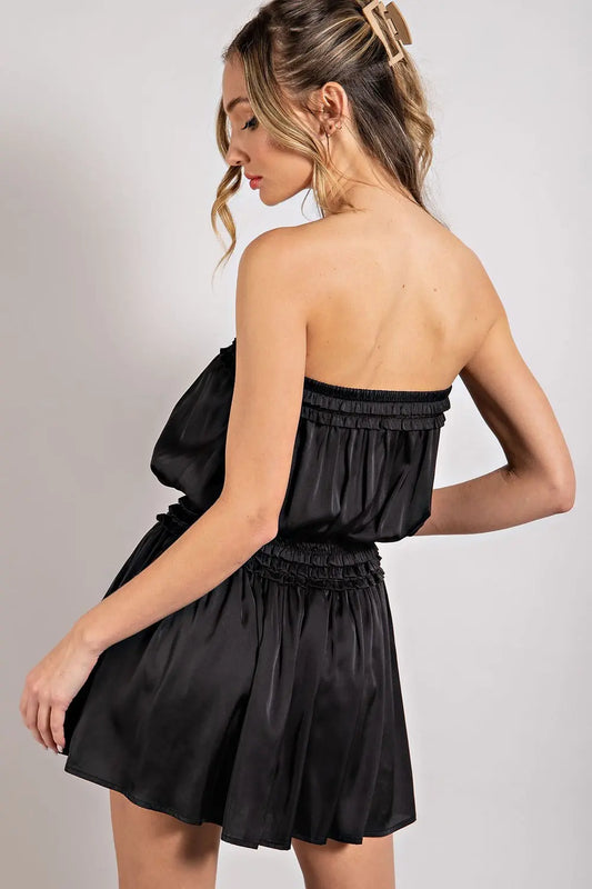 Daydream With Me Black Romper